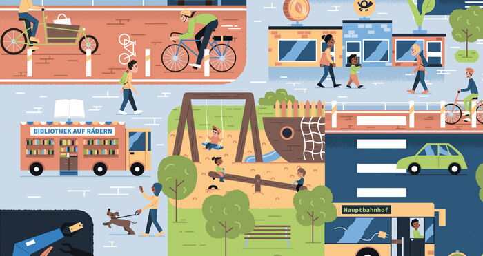 Stiftung Lebendige Stadt - Plakat zu Stiftungspreis 2023 Stiftung Lebendige Stadt - Plakat zu Stiftungspreis 2023